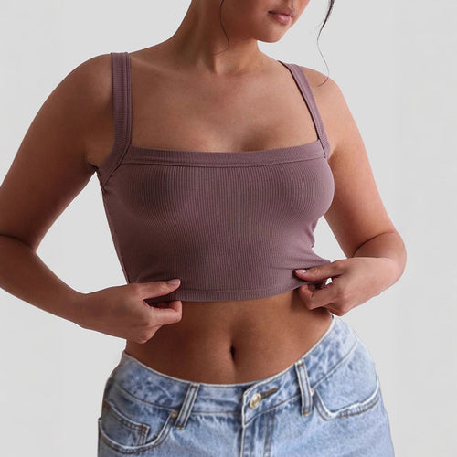 Yoga Clothes Sports Slim Fitting Small Sling Vest Women Clothing